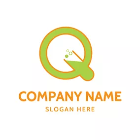 Circle Logo Circle Test Tube Search logo design